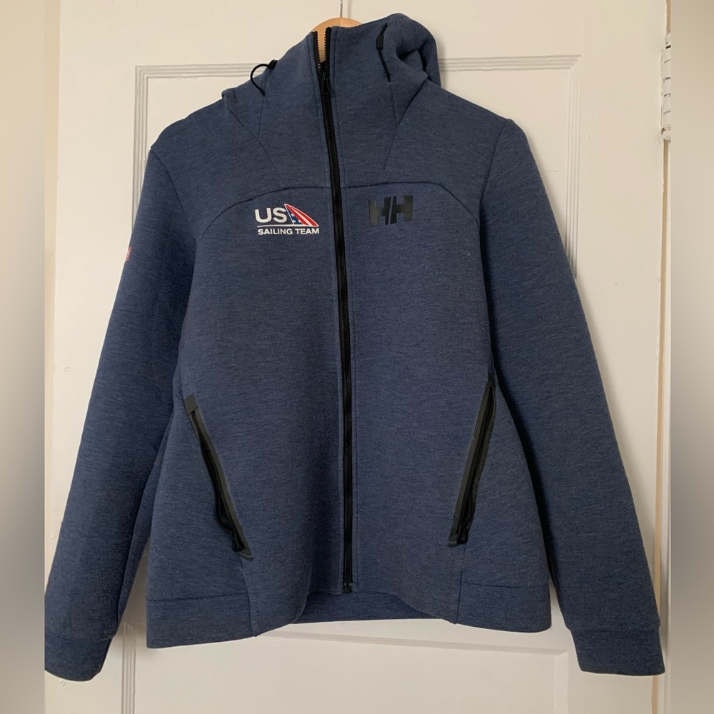 Helly Hansen - blue US Sailing Team zipper sweatshirt